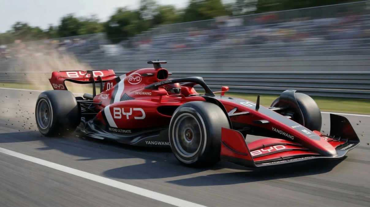 开云APP-打破 70 年历史空白，比亚迪计划进军 F1 赛事